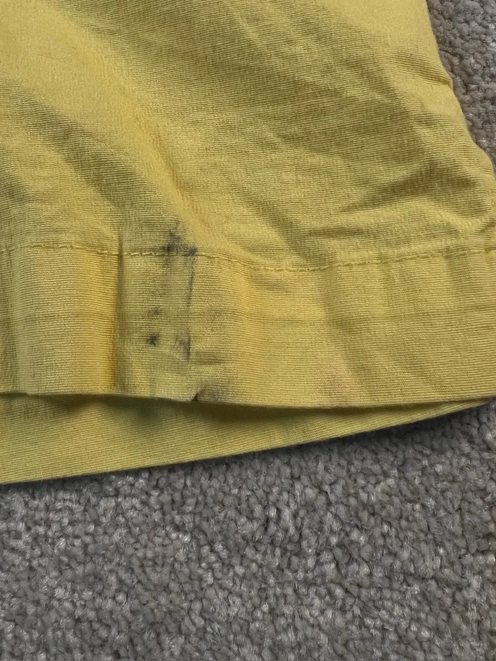 Polo Jeans Co Ralph Lauren Shirt Yellow Button Up Women's Large Vintage